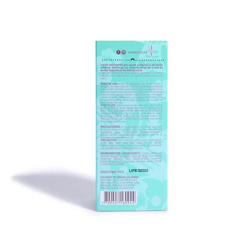 Loción astringente kaba