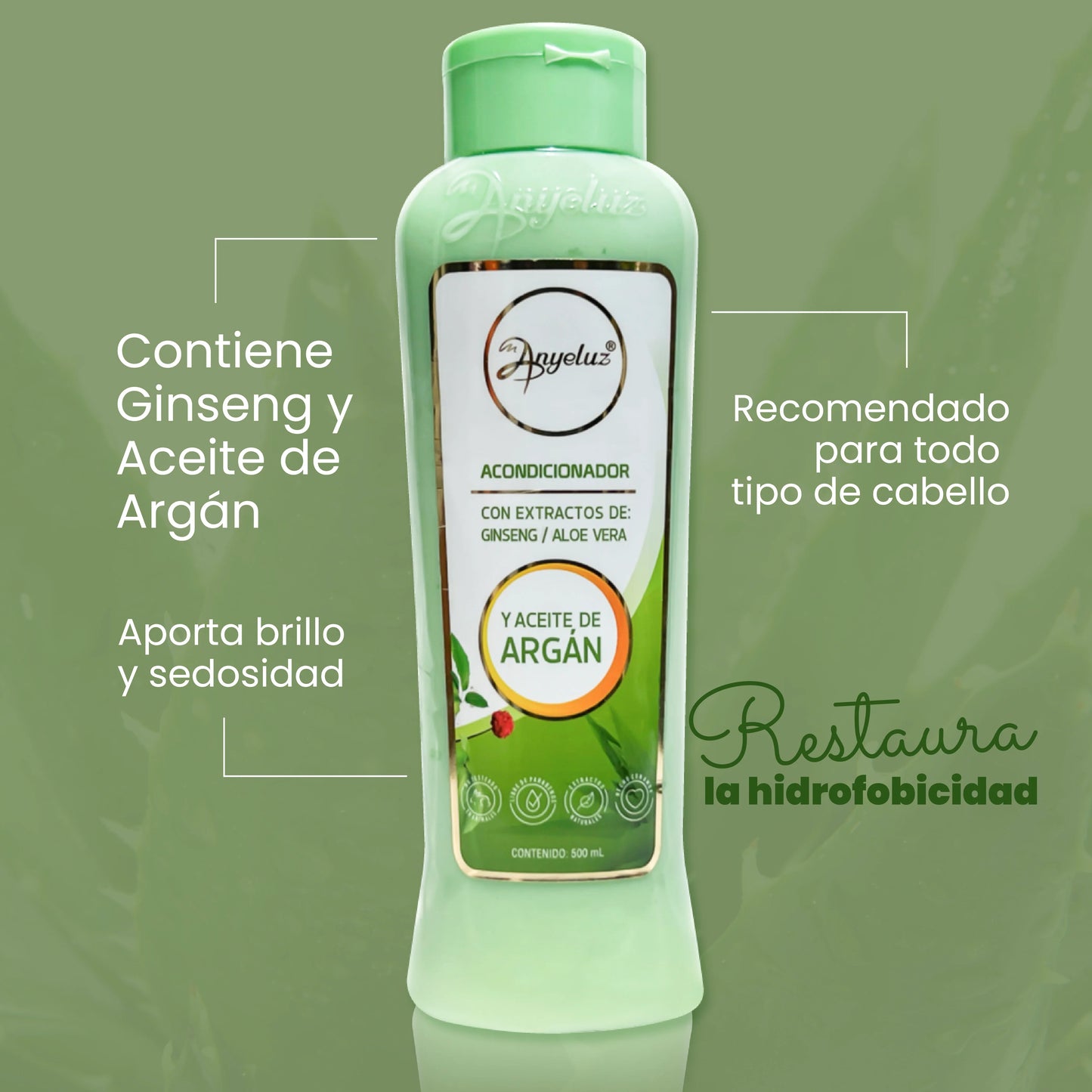 acondicionador con argan anyeluz