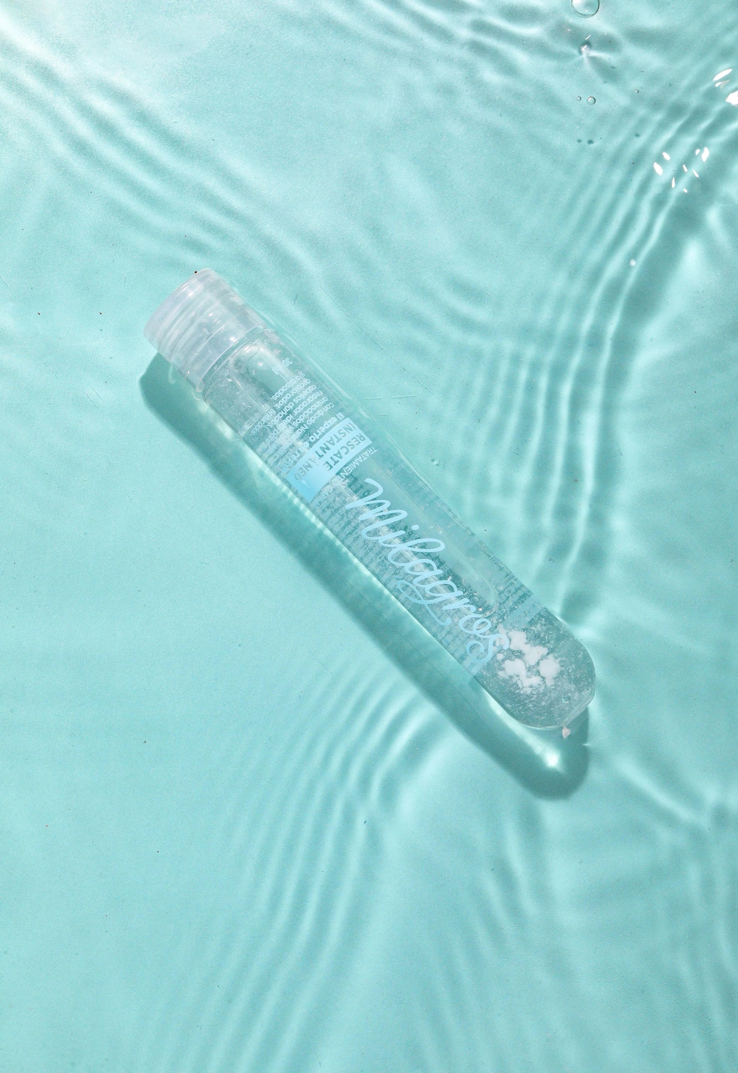 Ampolleta azul rescate instantáneo Milagros