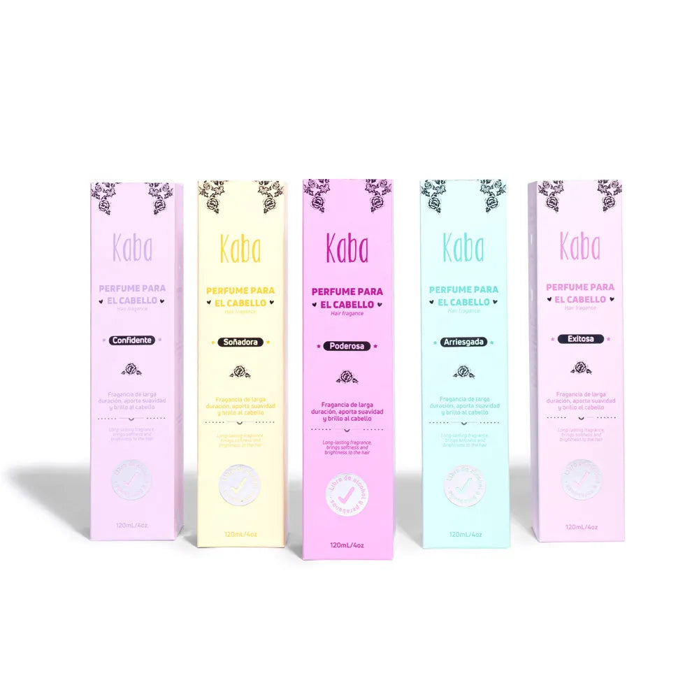 Kit x 5 de Perfumes para el Cabello Kaba