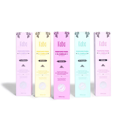Kit x 5 de Perfumes para el Cabello Kaba