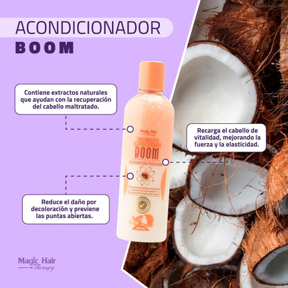 acondicionador boom magic hair