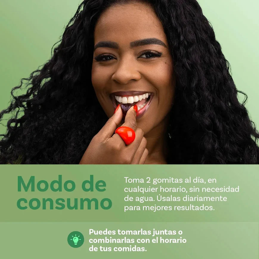 rosa bella gomas para la indigestión