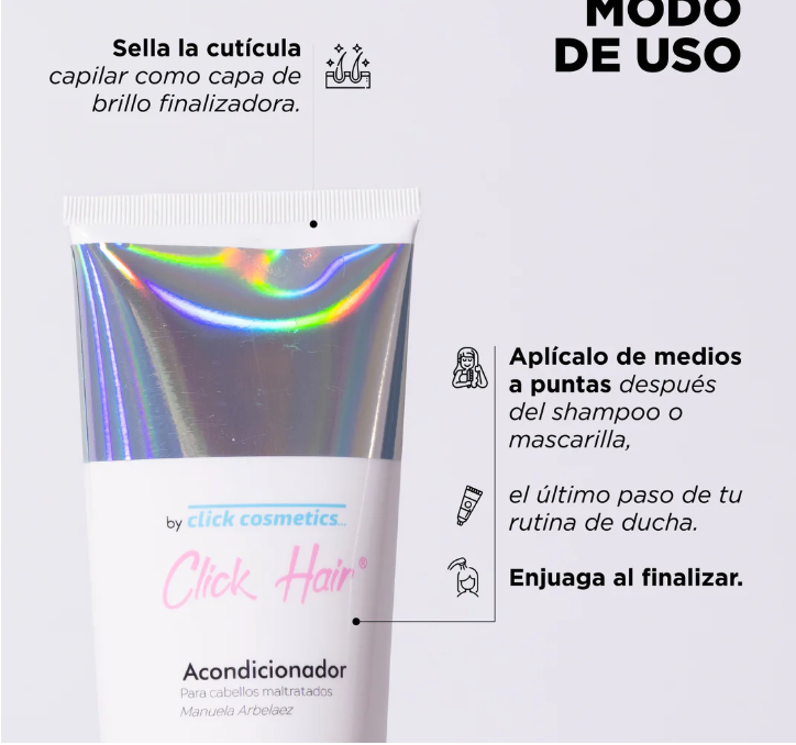 Acondicionador click hair