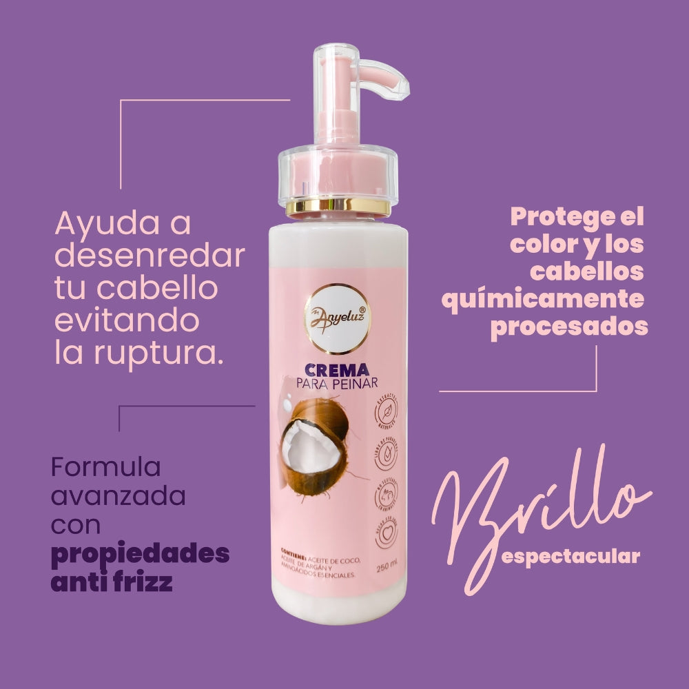 crema para peinar anyeluz