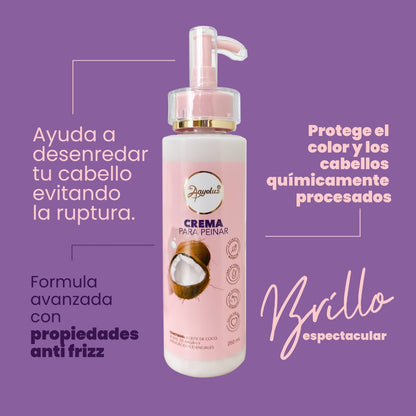 crema para peinar anyeluz