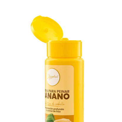 crema de peinar de banano anyeluz