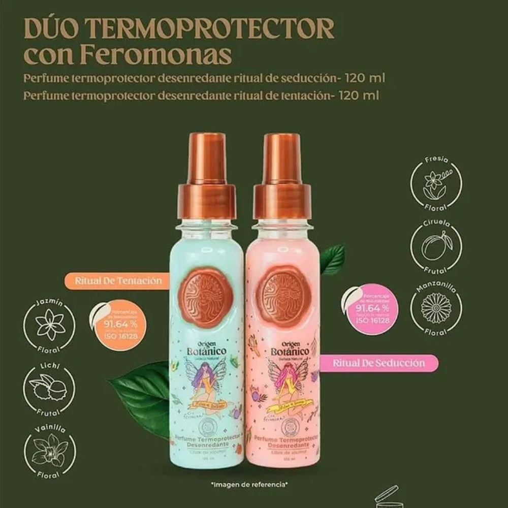 perfume termoprotector con feromonas ritual botanico