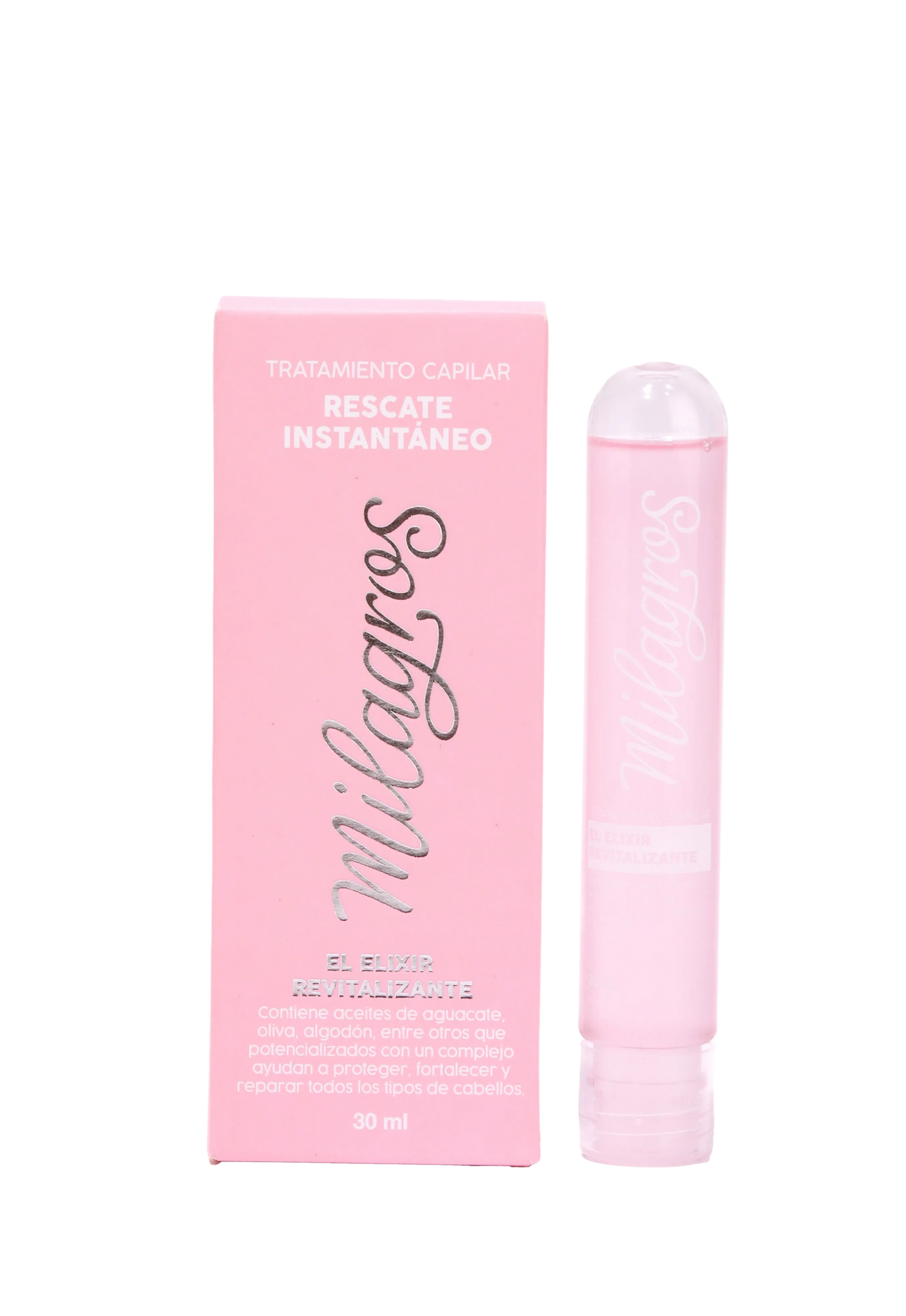 Tratamiento Capilar Rescate Instantáneo El Elixir Revitalizante milagros