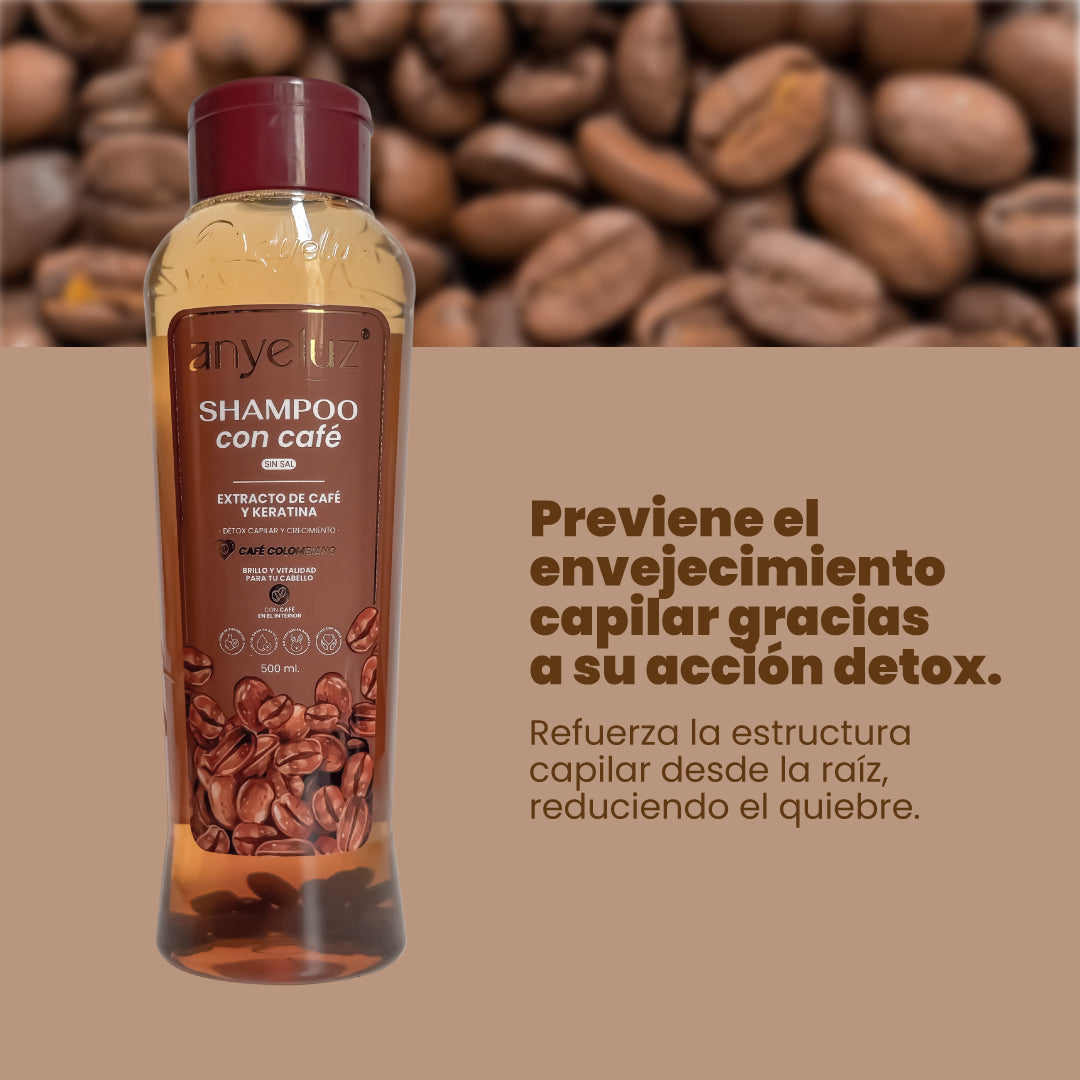 Shampo Con Café Anyeluz