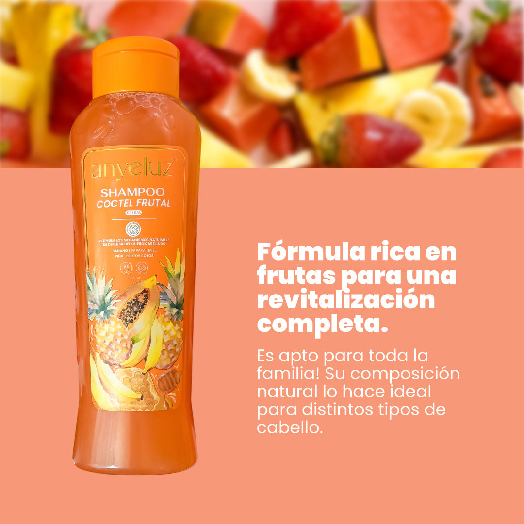 Shampoo Cóctel Frutal Anyeluz