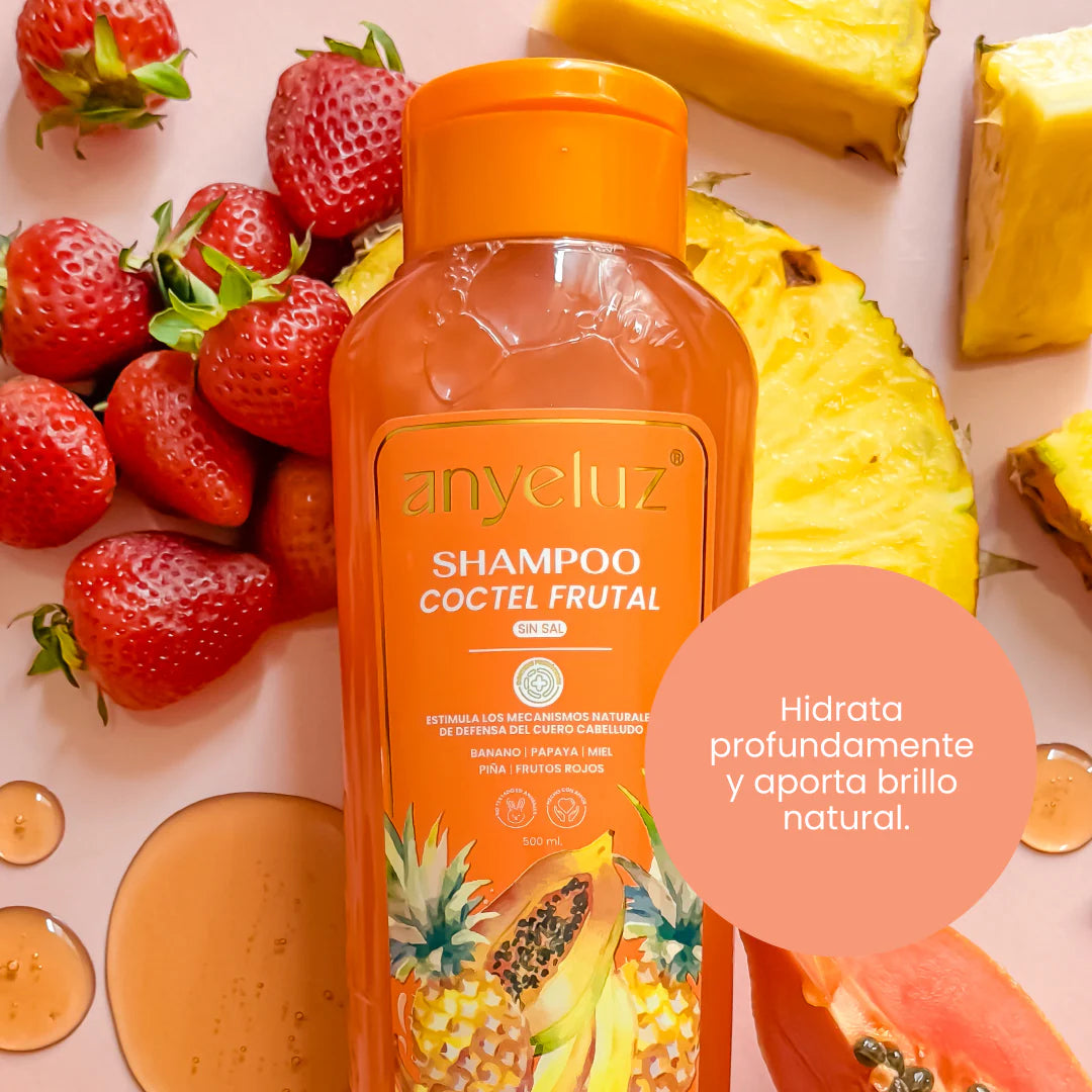 Shampoo Cóctel Frutal Anyeluz