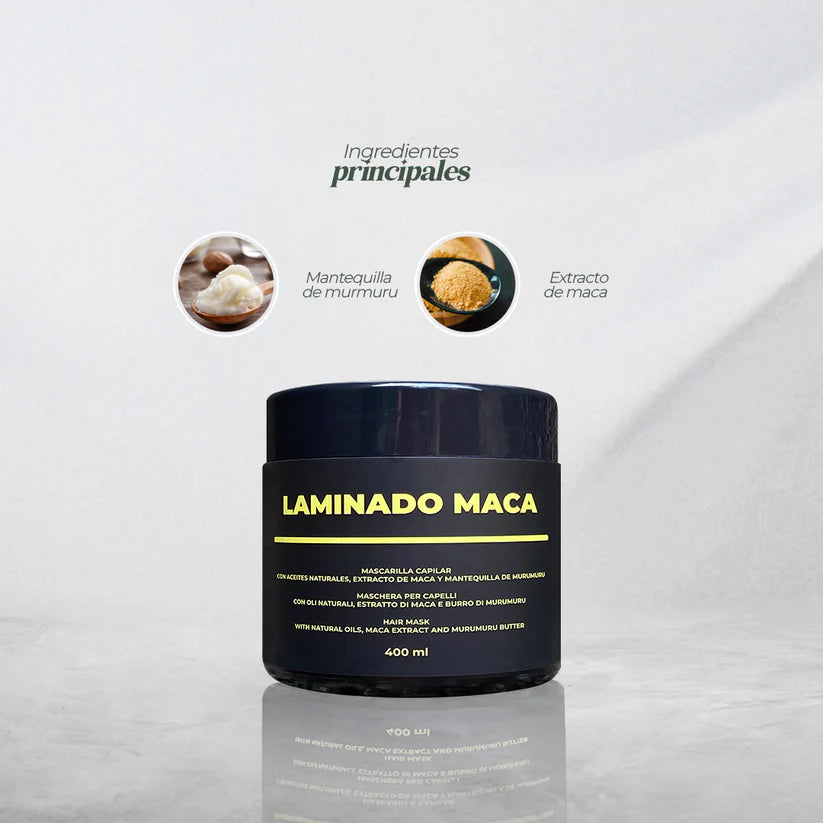 mascarilla laminado maca