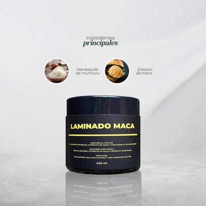 mascarilla laminado maca