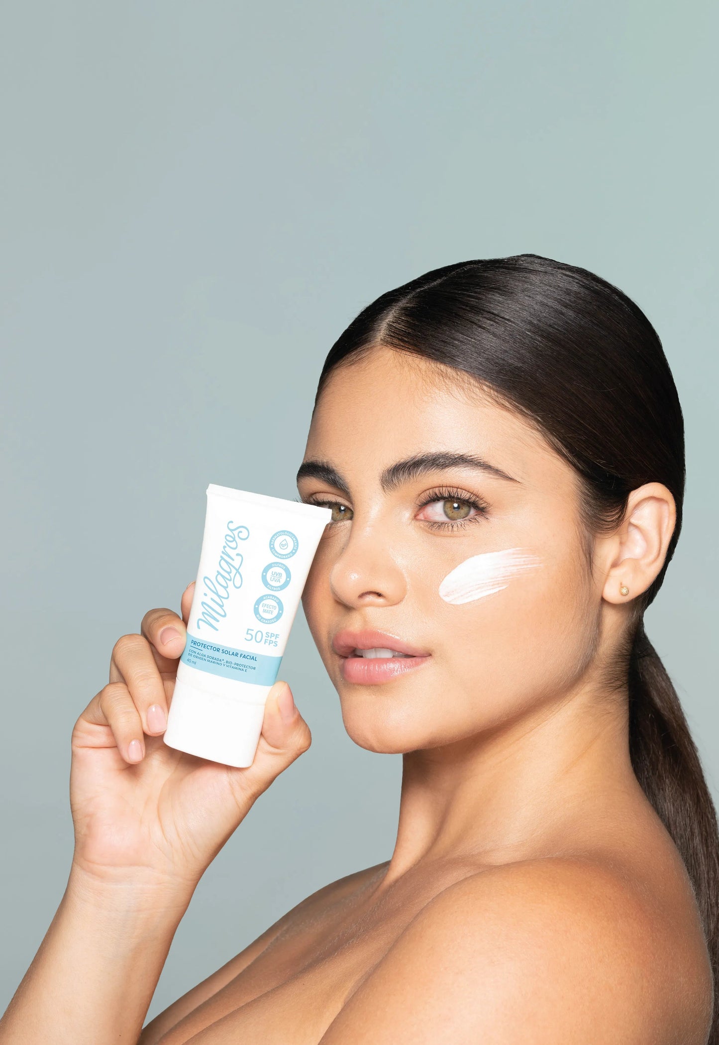 Protector Solar Facial sin Color milagros