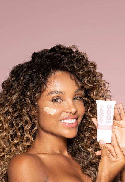 Protector Solar Facial con Color milagros