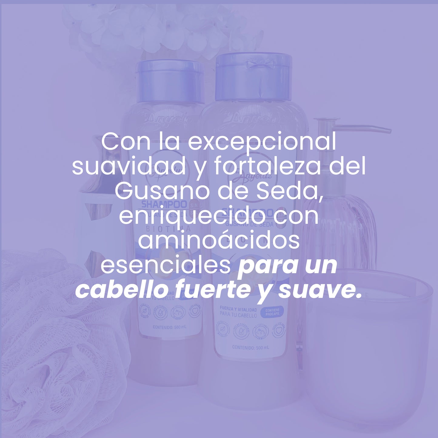 Shampoo Gusano De Seda Anyeluz