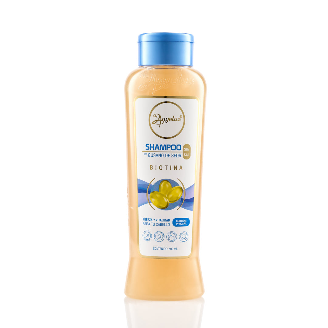 Shampoo Gusano De Seda Anyeluz
