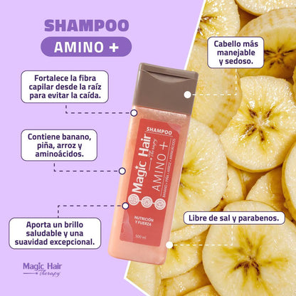 shampoo amino + magic hair