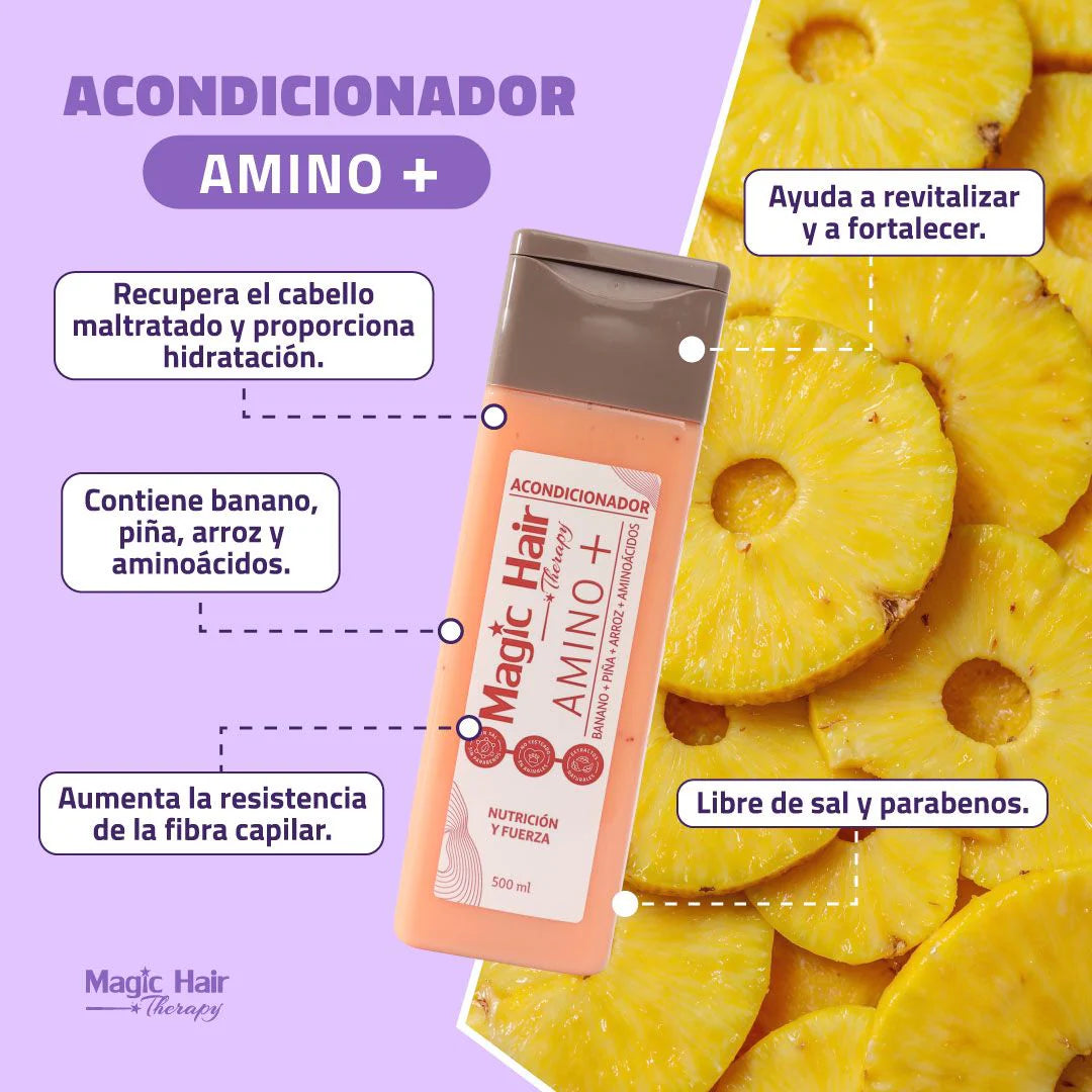 acondicionador amino + magic hair
