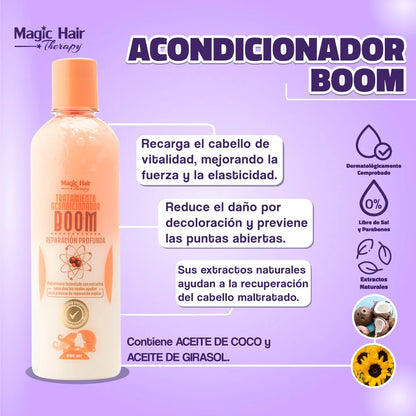 acondicionador boom magic hair
