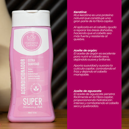 Acondicionador Extra Suavidad Mariana Zapata