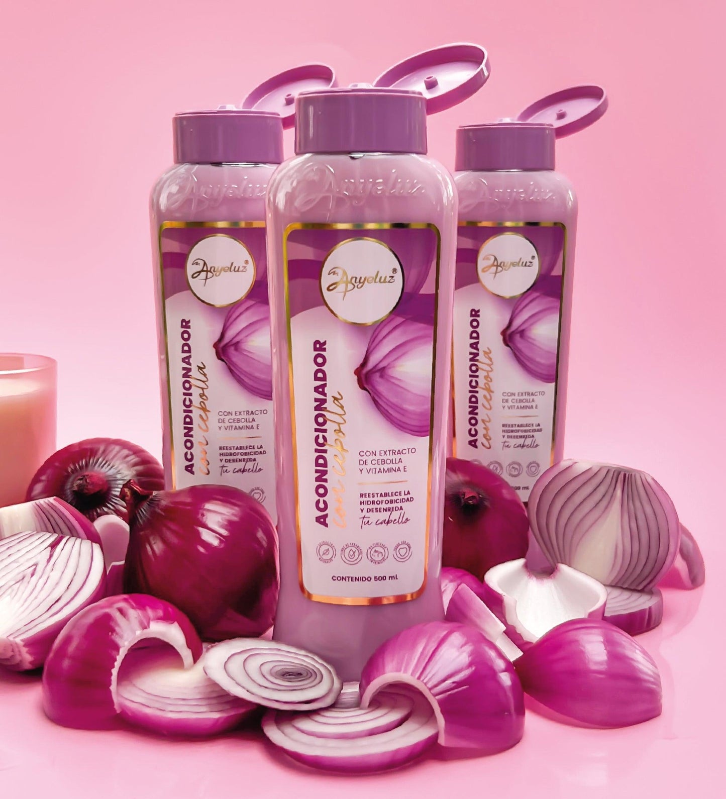 Acondicionador Con Cebolla Anyeluz