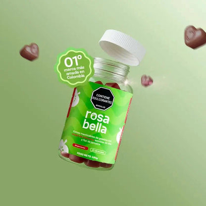 rosa bella gomas para la indigestión