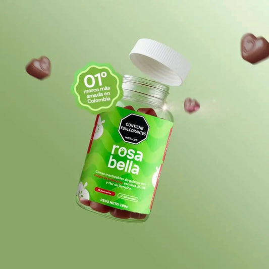 rosa bella gomas para la indigestión