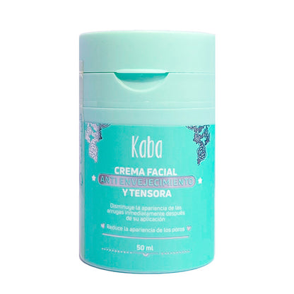 Crema Facial Antienvejecimiento y Tensora Kaba 50 ML