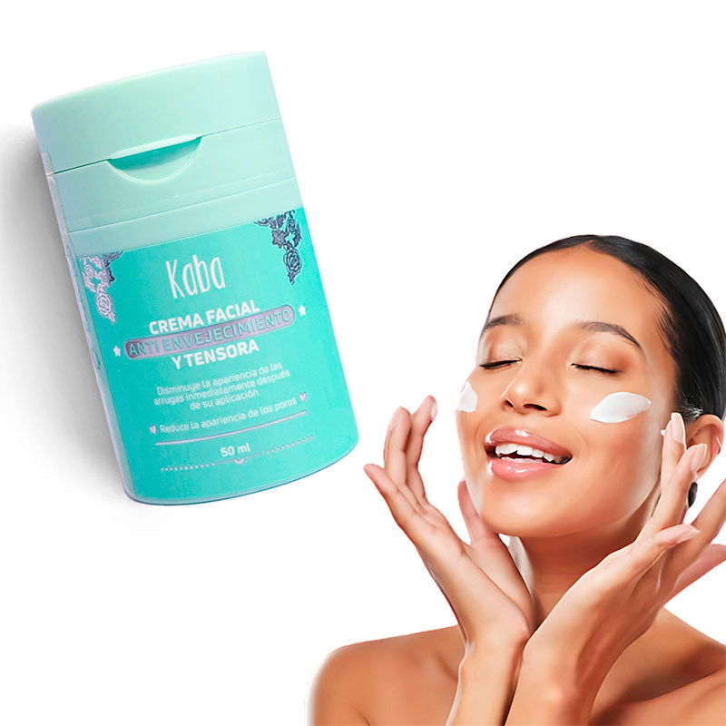 Crema Facial Antienvejecimiento y Tensora Kaba 50 ML