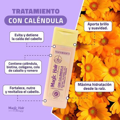 tratamiento de caléndula magic hair