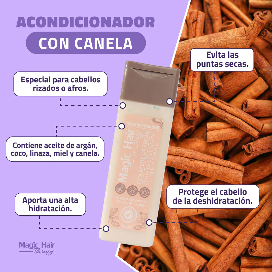 acondicionador canela magic hair