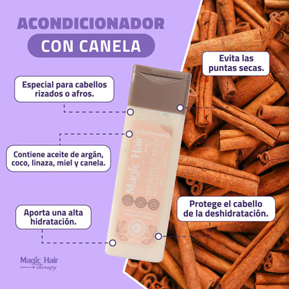 acondicionador canela magic hair
