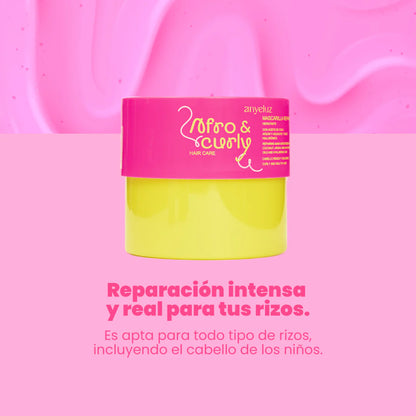 mascarilla reparadora hidratante afro y curly anyeluz