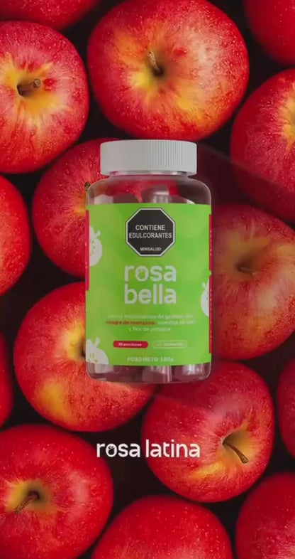 rosa bella gomas para la indigestión